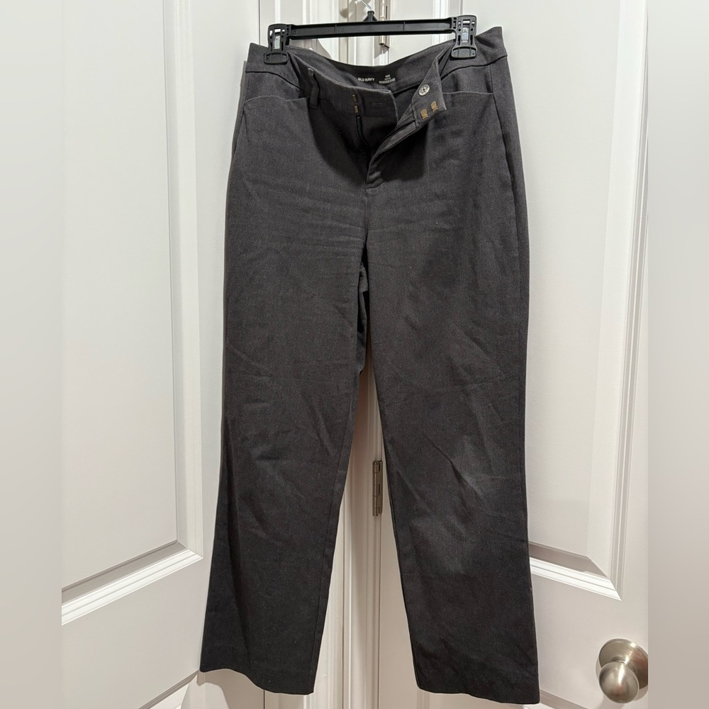 Old Navy Gray Pixie High Rise Pants